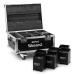 beamZ BBP62 Set, 6 Uplights (in/outdoor) in Flightcase w/ Charger