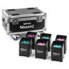 beamZ BBP62 Set, 6 Uplights (in/outdoor) in Flightcase w/ Charger