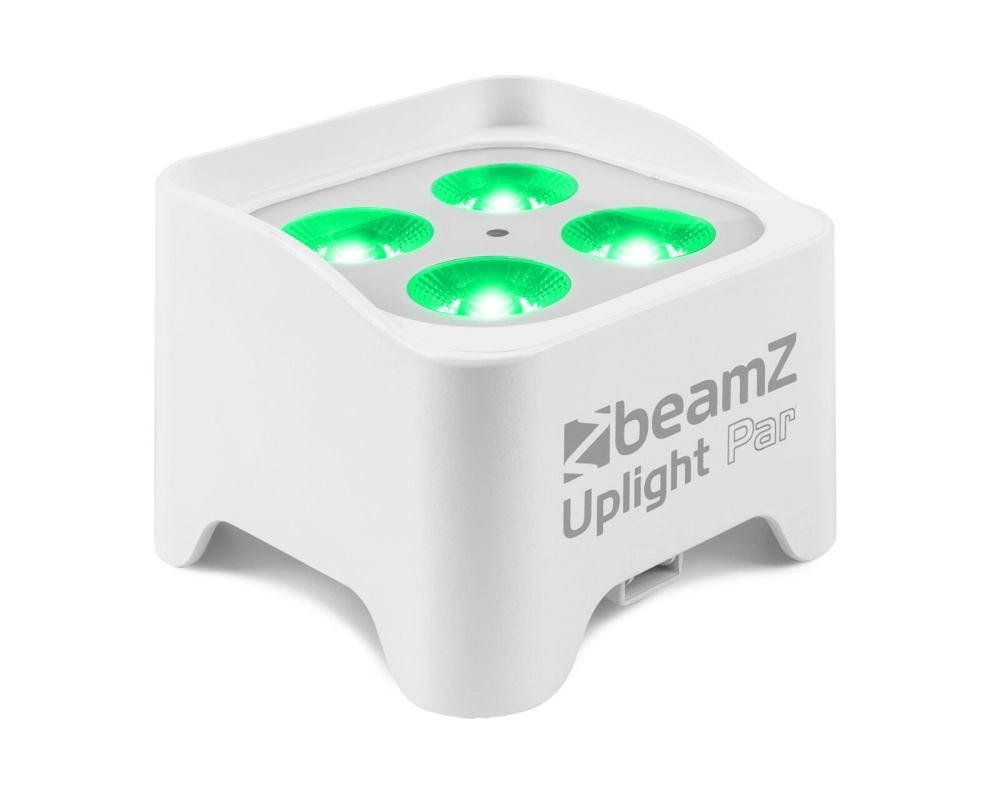 beamZ BBP90W Battery Uplight Par 4x 4W White
