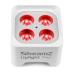 beamZ BBP90W Battery Uplight Par 4x 4W White