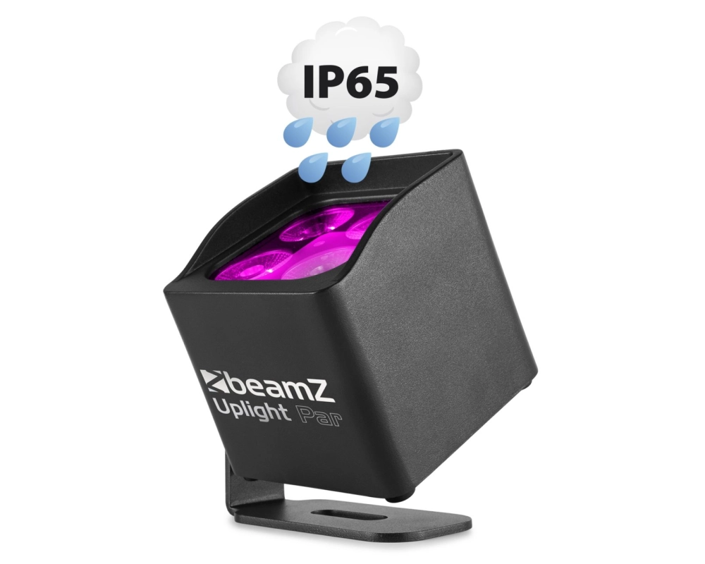 beamZ BBP44 Mini Battery Uplight 4x 4W Outdoor