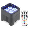 beamZ BBP94 Battery Uplight Par 4x10W