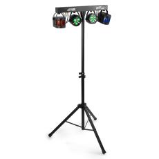 beamZ PartyBar12 2x PAR Strobe + 2x Derby RGBW