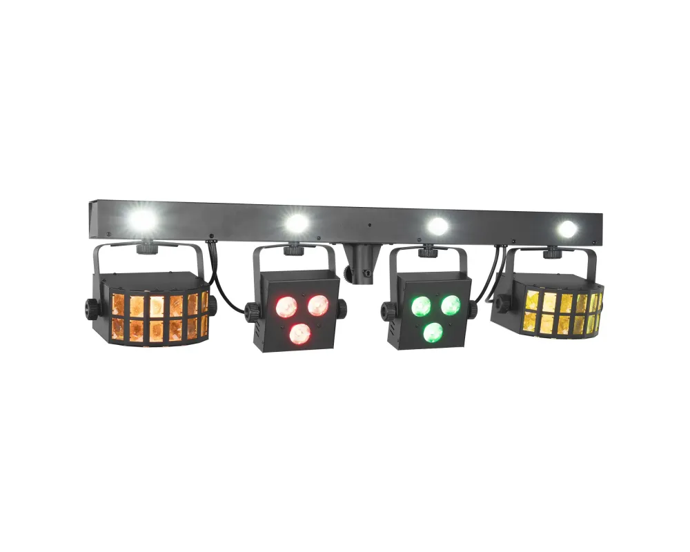 beamZ ShowBar FREE2 2xPAR4x4in1 2xDerby