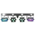 beamZ ShowBar FREE2 2xPAR4x4in1 2xDerby