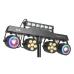 beamZ CLS Party Bar NesoUV with 2x Jelly Moon, 2xPAR and UV/Strobe