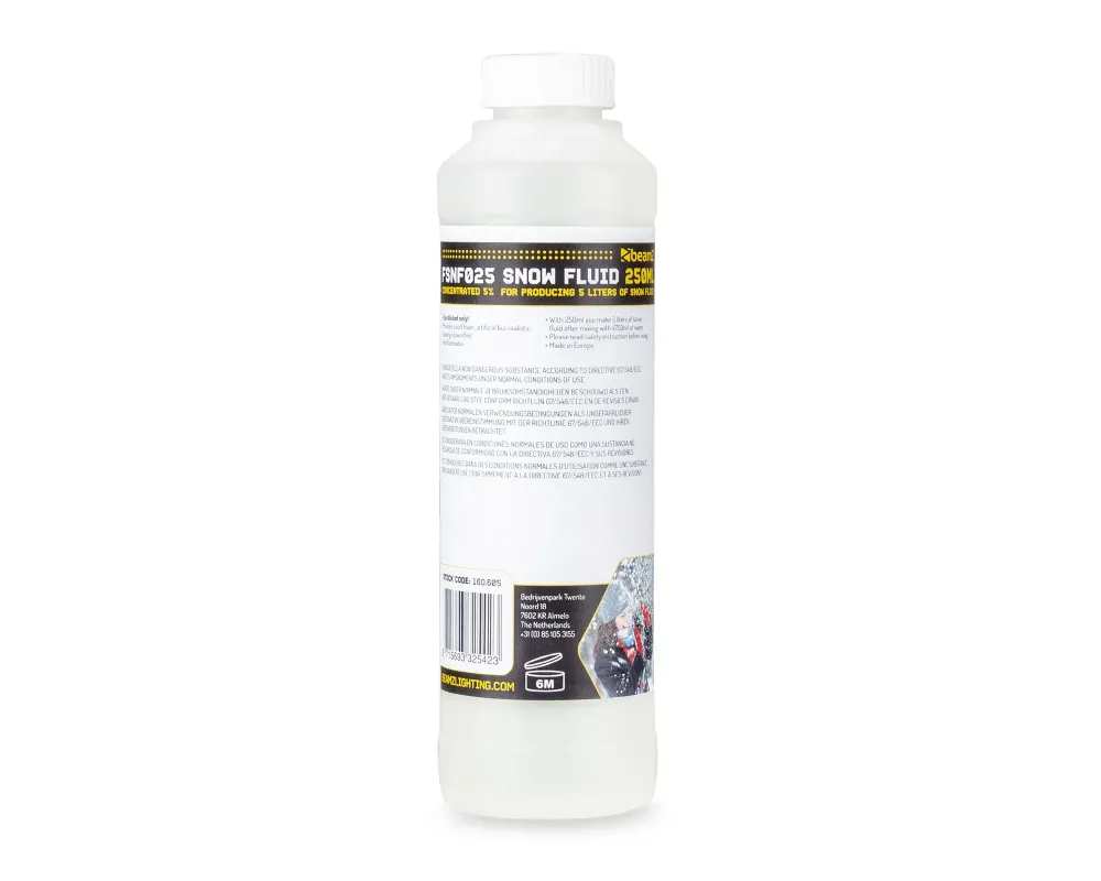 beamZ FSNF025 Snow Fluid concentrate 5%