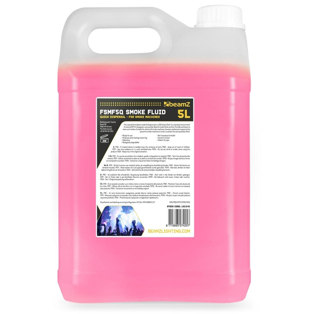 beamZ FSMF5Q Smoke Fluid 5L Quick Dispersal CO2 Effect
