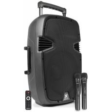 Vonyx SPJ-PA912 Mobile Amp ABS 12 inch 2 UHF