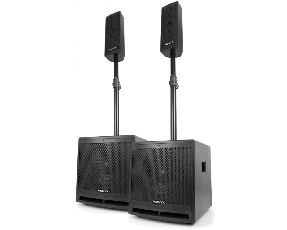 Vonyx VX1000BT 2+2 Act.System2x10sub+tops