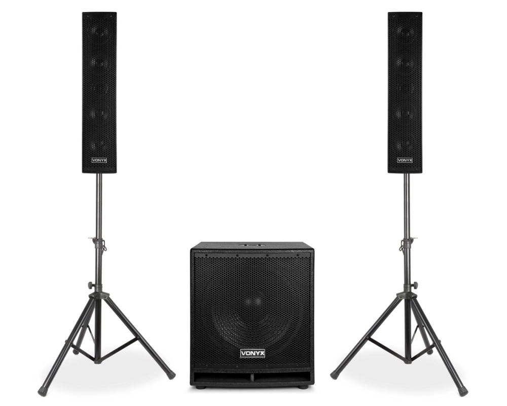 Vonyx VX880BT 2.1 Act.System 15 inchsub+2 top