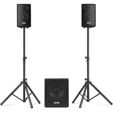 Vonyx VX0812BT set 12 inchsub BT+ 2Top8 inchwood