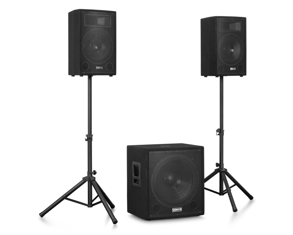 Vonyx VX1218BT 2.1 Active Speaker Set 18 pol.
