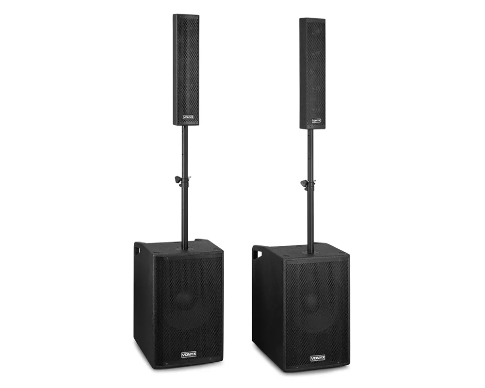 Vonyx VX1080BT Active Speaker Kit 2.2