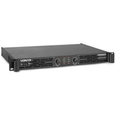 Vonyx VDA500 PA Amplifier 1U 2 x250W