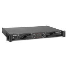 Vonyx VDA1000 PA Amplifier 1U 2 x500W