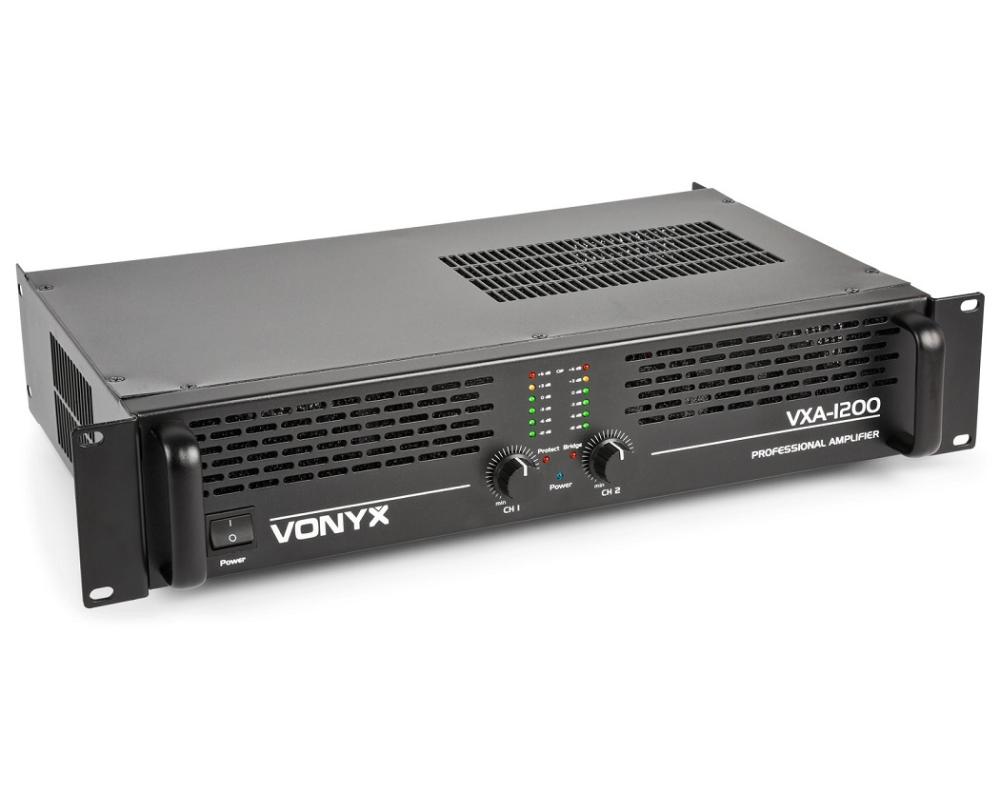 Vonyx VXA-1200 PA Amplifier II 2x 600W