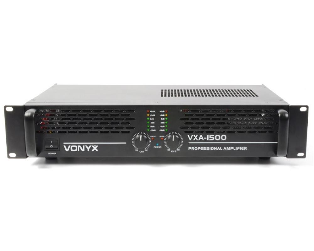 Vonyx VXA-1500 PA Amplifier II 2x 750W