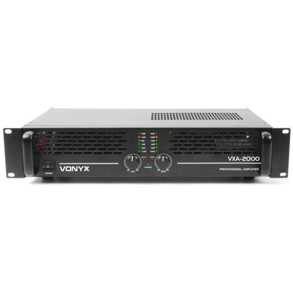 Vonyx VXA-2000 PA Amplifier  II 2x 1000W