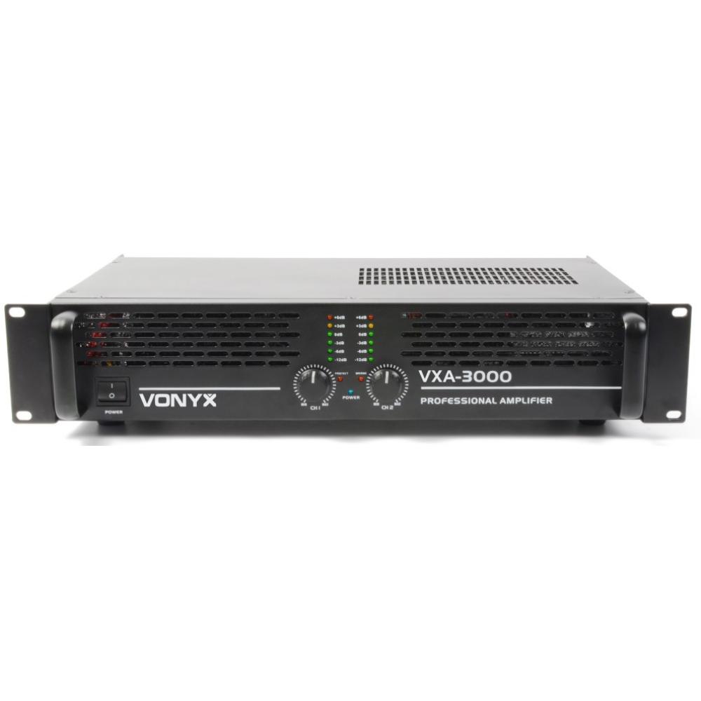 Vonyx VXA-3000 PA Amplifier II 2x 1500W