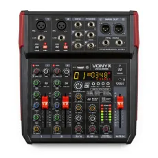 Vonyx VM-KG06 MusMix 6ch/BT/DSP/USB Rec