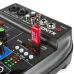 Vonyx VMM100 Mixer 3ch USB BT