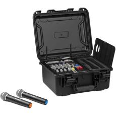 Vonyx VMA104 Mixer 4CH. Amp.2UHF ABS Case