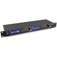 Vonyx VX2USB MK2 Twin USB/SD/BT player 1U