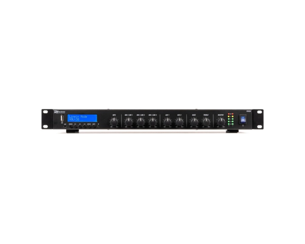 Power Dynamics PDC90 Media Player with Amplifier DAB+/USB/MP3/BT