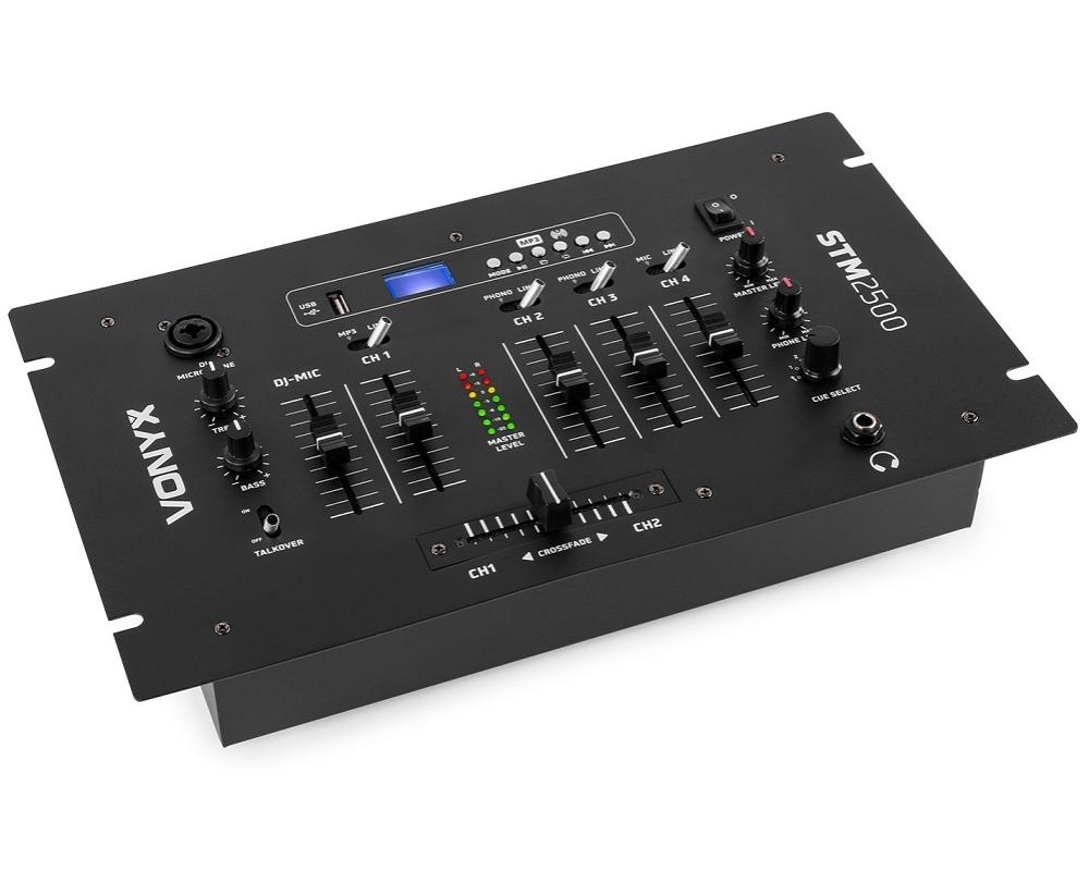 Vonyx STM2500 Mixer 5 ch BT/MP3