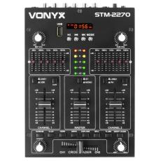 Vonyx STM2270 Mixer 4ch/eff/MP3/BT