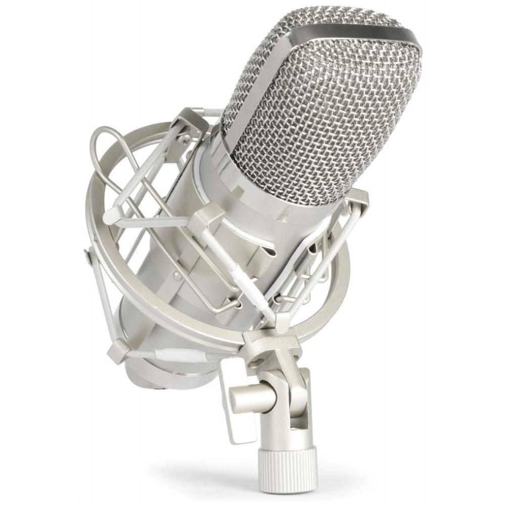 Vonyx CM400 Studio Cond. Micro 48V Silver
