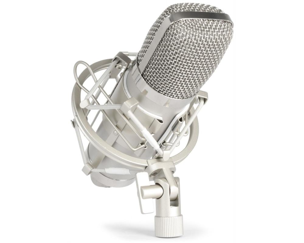 Vonyx CM400 Studio Cond. Micro 48V Silver