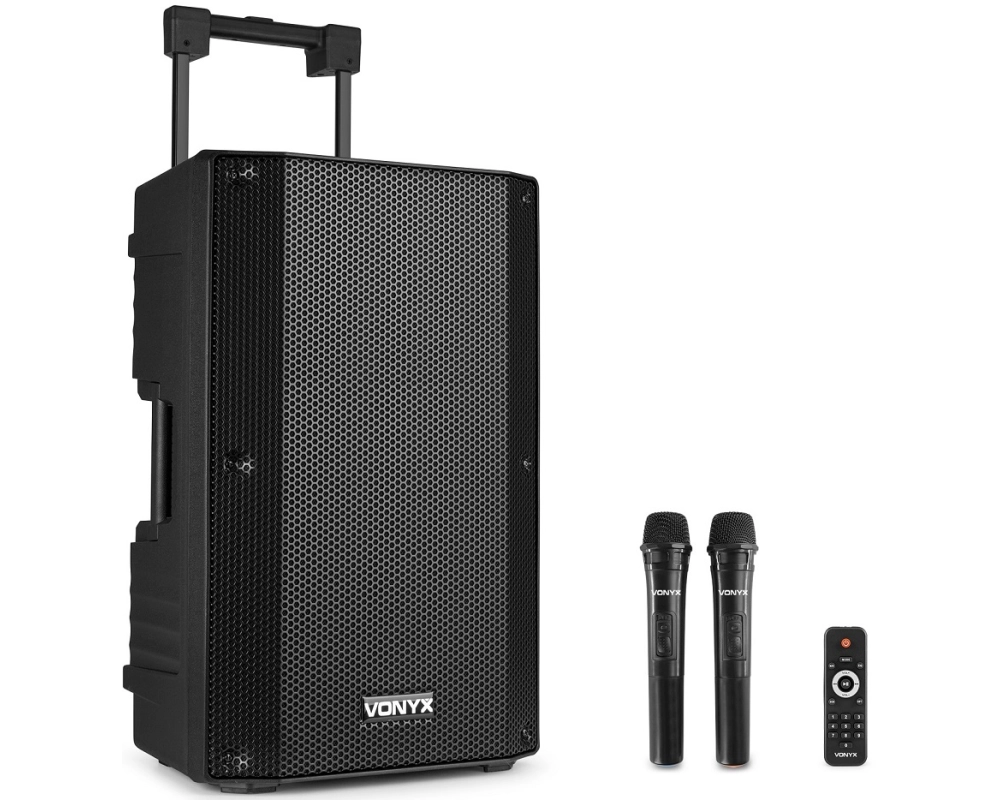 Vonyx VSA500 Port.System 12 inch 2HH UHF