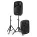Vonyx VPS102A ActSpeakSet10 inchLED & Stands