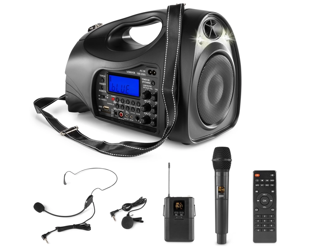 Vonyx ST016 Personal PA Wireless system UHF