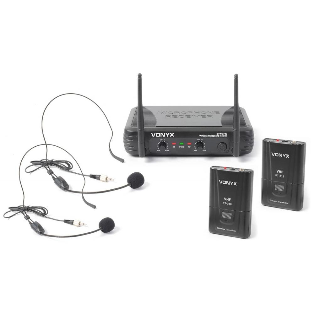 Vonyx STWM712H micro VHF 2ch BP