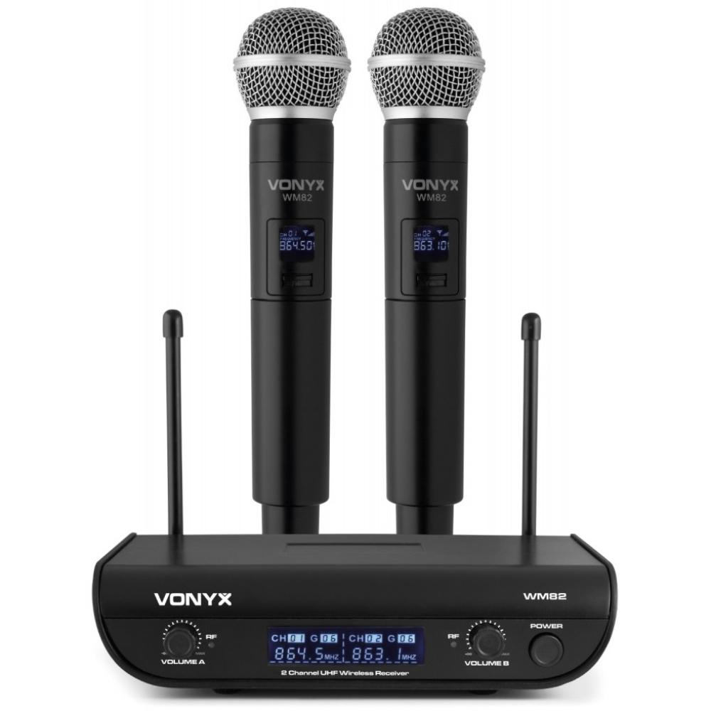 Vonyx WM82 Micro UHF digital 2ch HH