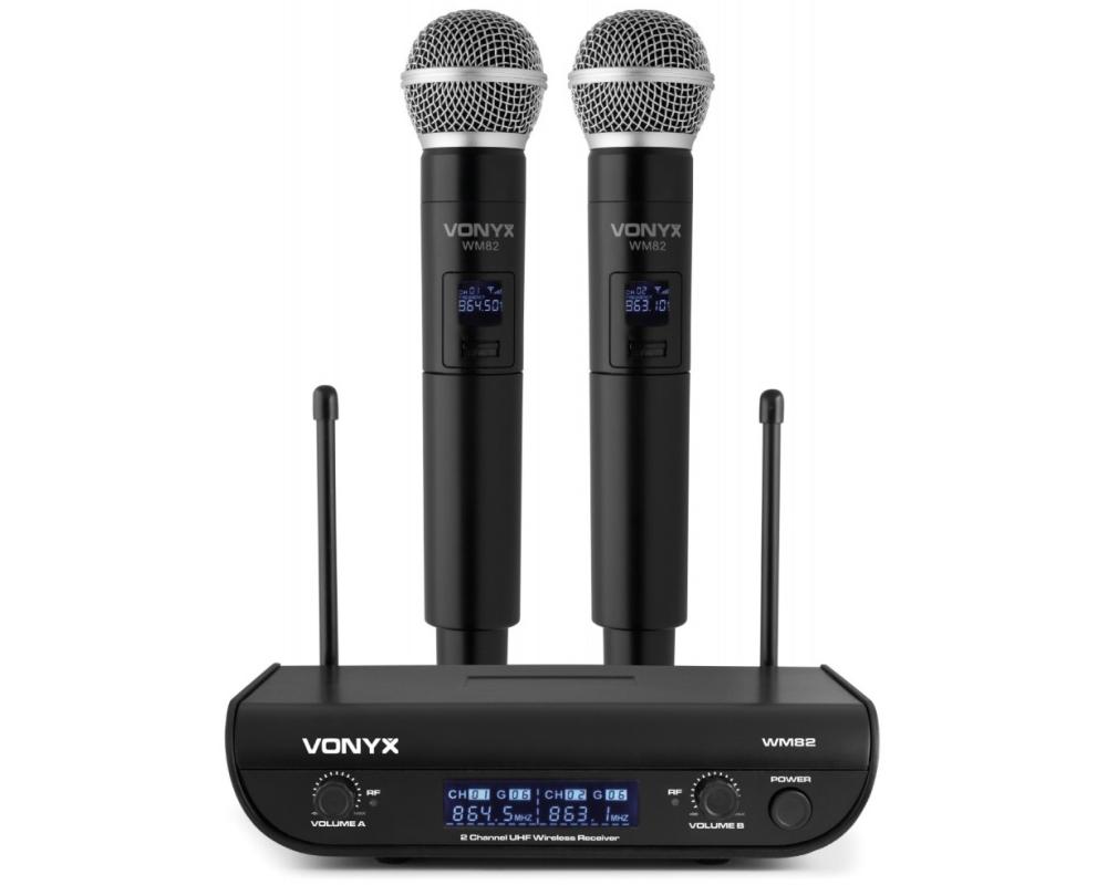 Vonyx WM82 Micro UHF digital 2ch HH
