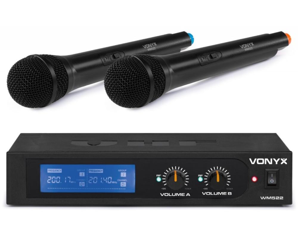Vonyx WM522 Micro VHF 2CH HH Display