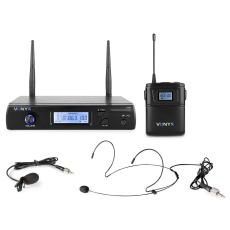 Vonyx WM61B Wirel.Micro UHF 16 Ch 1 Bodyp