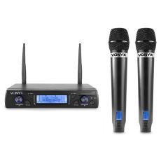 Vonyx WM62 Wirel.Micro UHF 16 Ch 2 Micro
