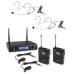 Vonyx WM62B Wirel.Micro UHF 16 Ch 2 Bodyp