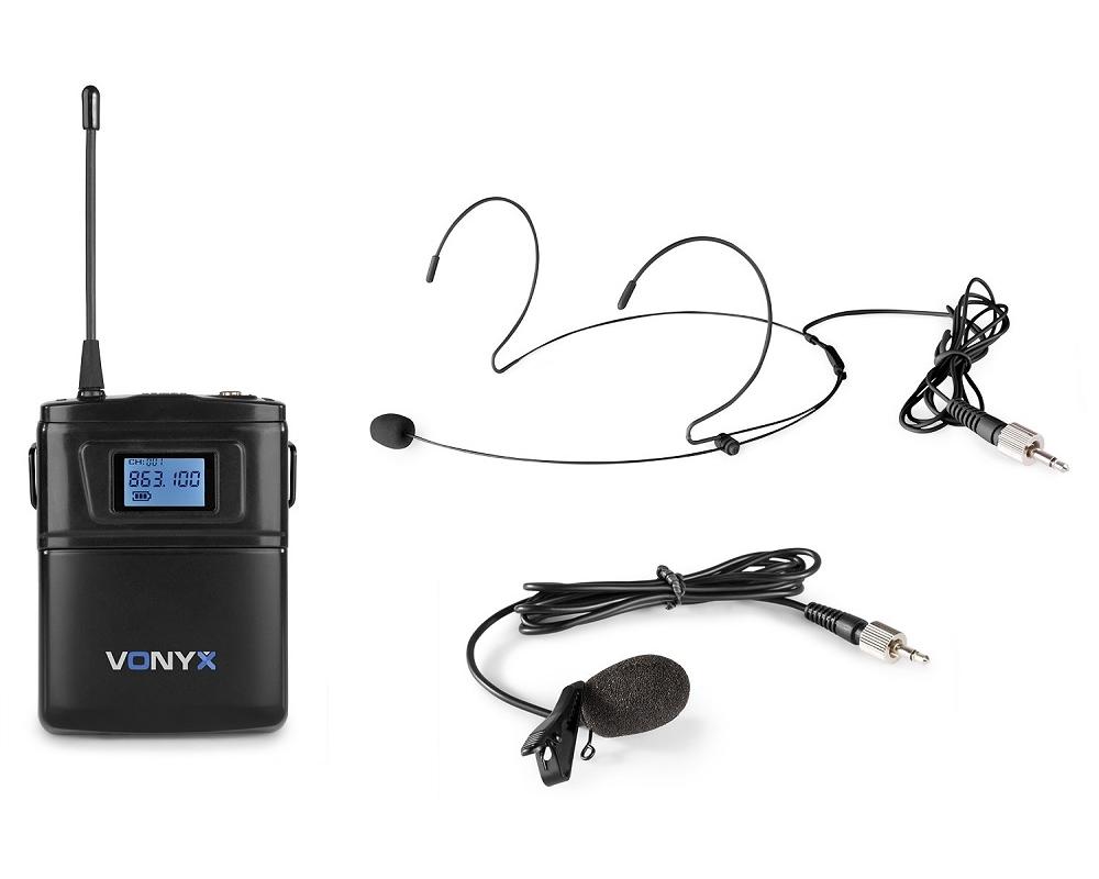 Vonyx WM60B Bodypack +Heads. WM6 series
