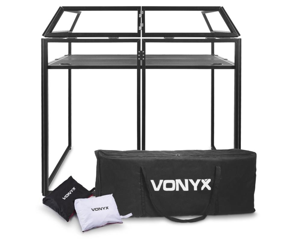 Vonyx DB3 Pro DJ Booth System 1.4m Lycra