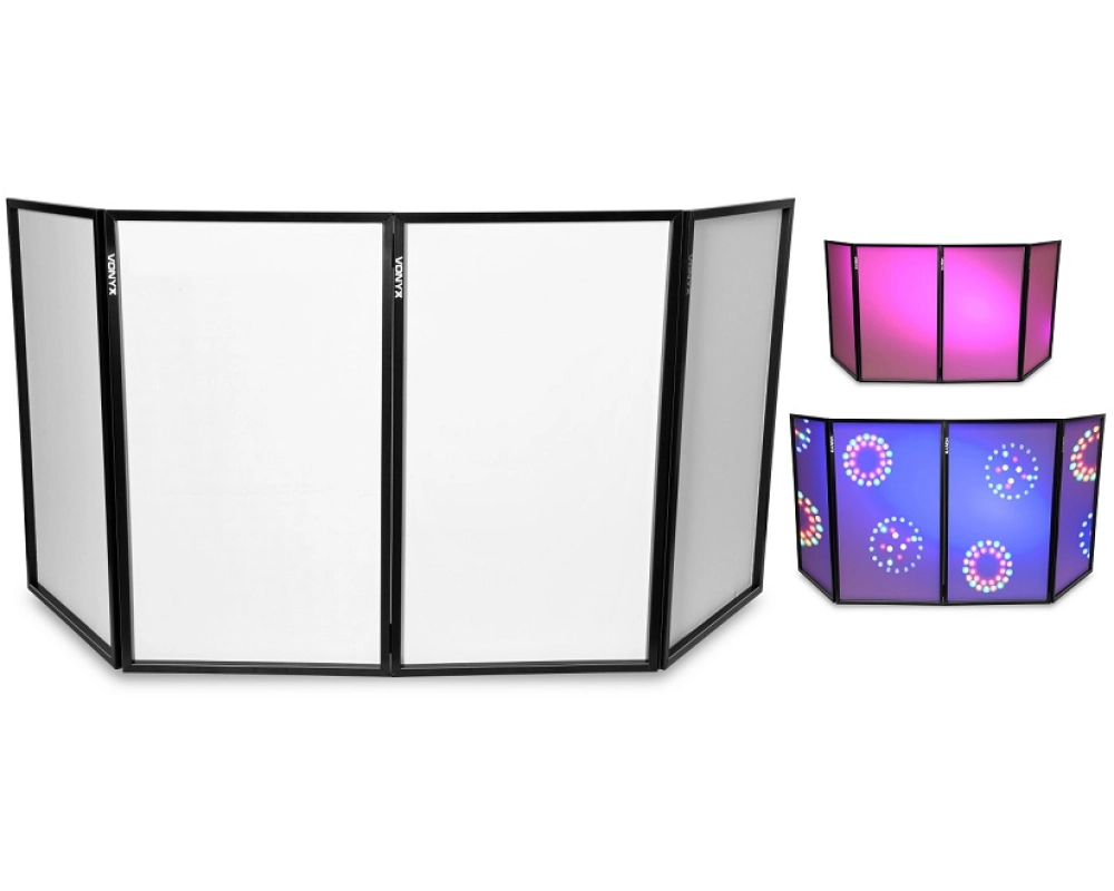 Vonyx DB2 Foldable DJscreen 120x70x4 Wh