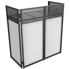 Vonyx DB4 Pro DJ Booth System 1.1m Lycra