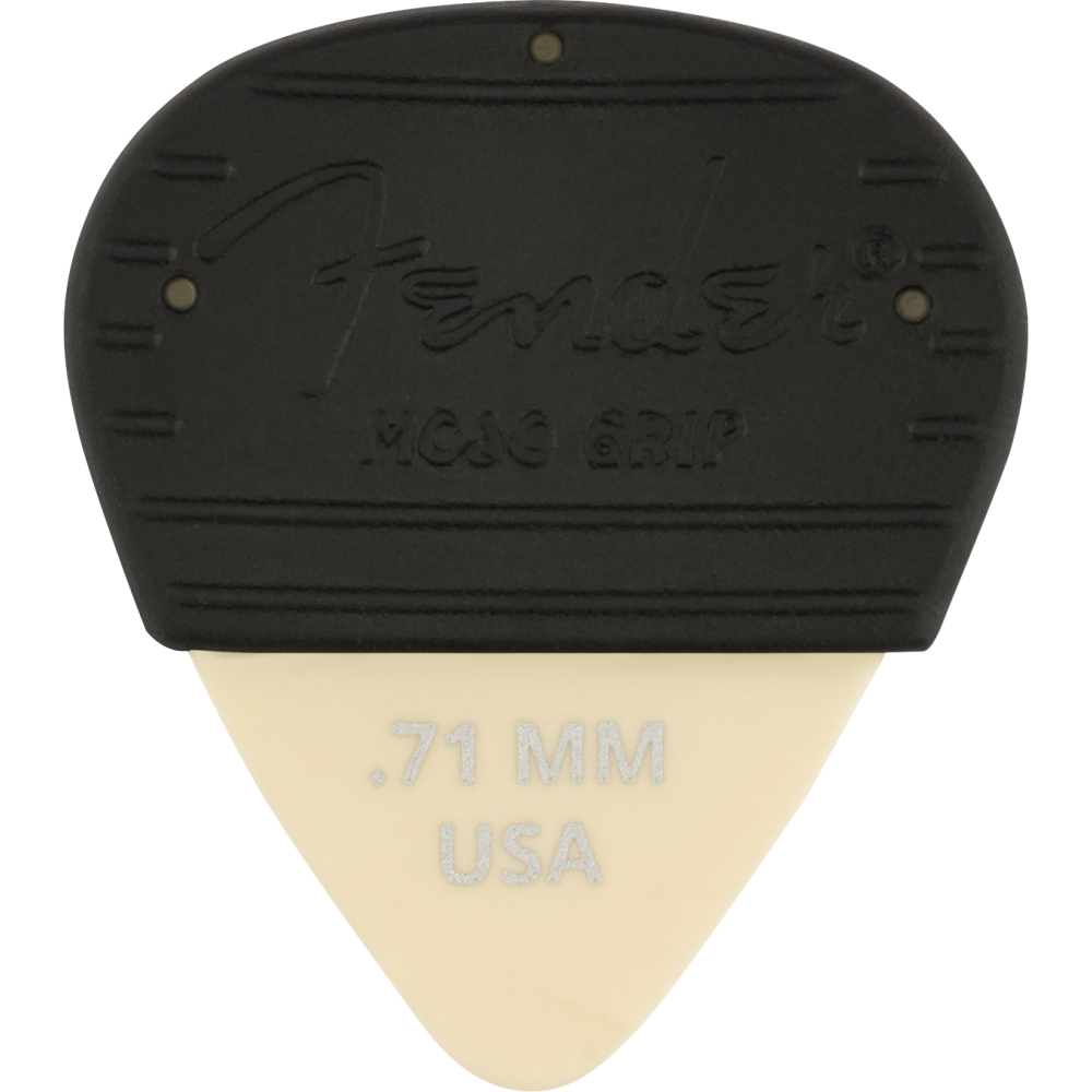 Fender Mojo Grip Picks, Dura-Tone Delrin .71, 3-Pack