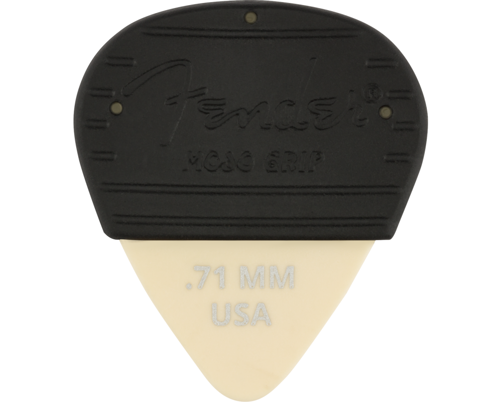 Fender Mojo Grip Picks, Dura-Tone Delrin .71, 3-Pack