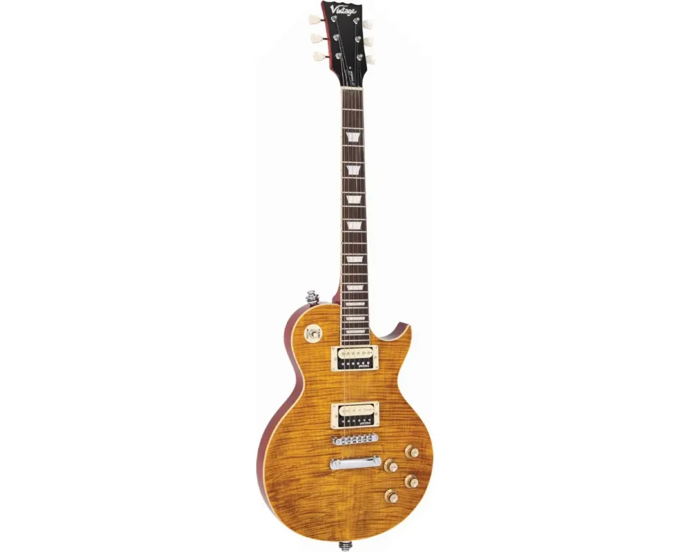 Vintage V100AFD Paradise Flamed Maple
